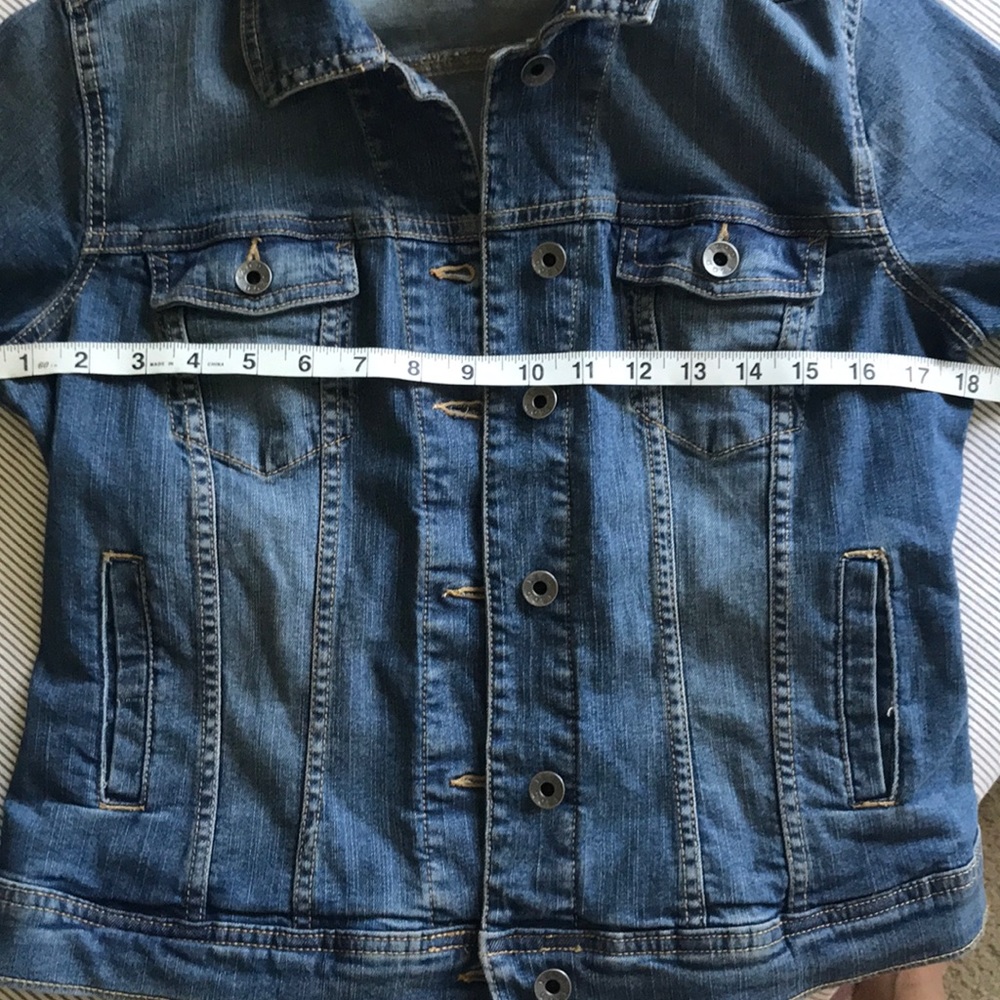 JEANS JACKET. - Picture 7 of 8